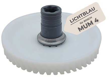 LICHTBLAU Pignon droit pour robot de cuisine Bosch 177498 00177498 I Roue dentée rechange pour entraînement engrenage MUM4 I Pièces détachées pour robots de cuisine I Bosch MUM Accessoires