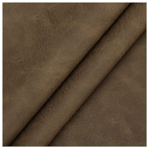 NIANTONG Vintage Textur Kunstleder Polsterstoff Meterware 138x100cm Vinyl Wasserdichtes Bezugsstoff für Sofa Stuhl Möbel, Autofutter, DIY Handwerk(Color:3)