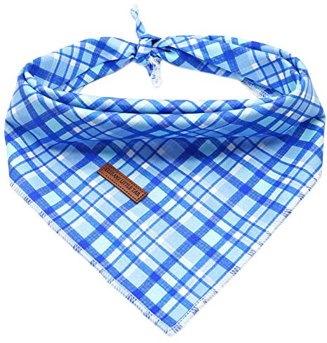 Elegant little tail Hundebandana, Sommer-Haustiergeschenk, Hundelätzchen, weicher, Verstellbarer, quadratischer Hundehalstuch für kleine, mittelgroße und große Hunde