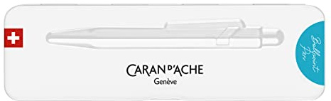 Caran d'Ache Kugelschreiber 849 Colormat-X türkis mit Slimpack