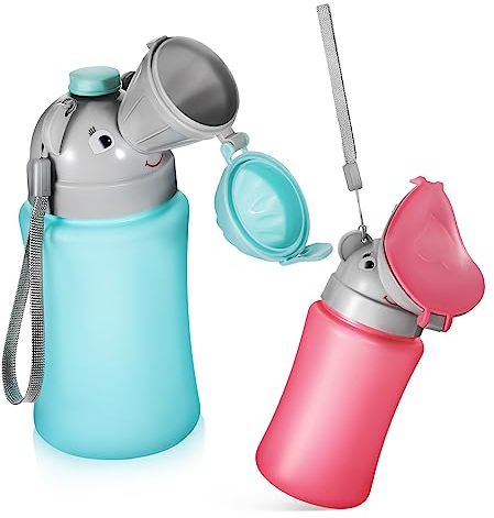 Hoement 2 Stück Tragbare Urinal-töpfchen Notfalltoilette Für Camping Und Autoreisen Töpfchentraining Für Kleinkinder