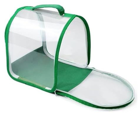 Meindin Butterfly Habitat – Transparenter faltbarer Schmetterlingszuchtkäfig mit Tragegriff, Schmetterlings-Zelt, Raupenhaus, Schmetterlingsgehege für Monarch-Schmetterlinge