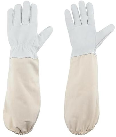 Hapyearn Imkerhandschuhe Stichfest XL ,Imker Handschuhe Herren Damen Kinder,Handschuhe Imker,Imker zubehör Für Bienenschutzhandschuhe