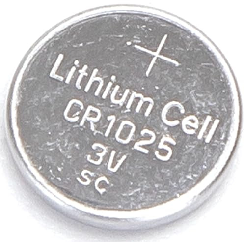 Lot de 5 Piles Bouton CR1025 3 V idéales pour Montres, Jouets et appareils électroniques.