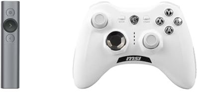 Logitech Spotlight Presenter, Bluetooth & MSI Force GC30 V2 White Kabelloser