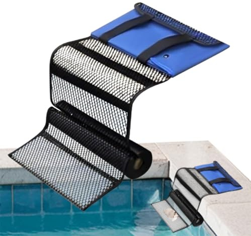Pool Tier Fluchtrampe, Rettungsrampe Pool für Tiere, Tierrettende Fluchtrampe, Schwimmbad Schwimmende Tierschutzrampe, Tierrampe Pool Fluchtnetz Für Kleine Tiere