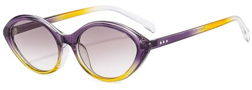 Montura de Gafas para Mujer, anteojos Retro para Damas, 3, Talla única