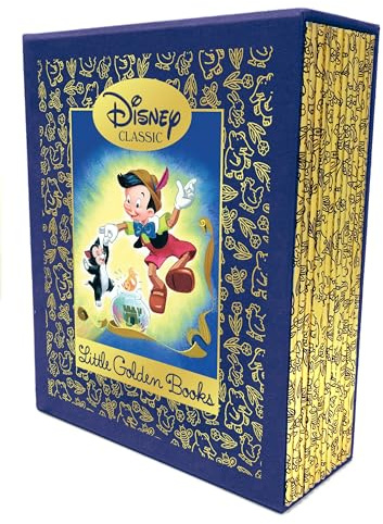 12 Beloved Disney Classic Little Golden Books (Boxed Set)