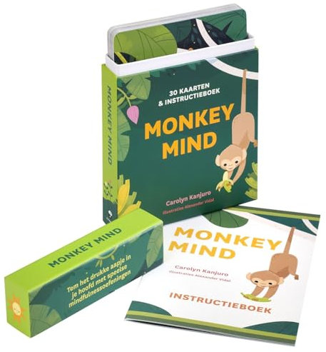 Monkey mind: tem het drukke aapje in je hoofd met speelse mindfulnessoefeningen