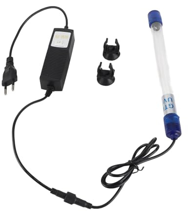 Fdit Beleuchtung wasserdichte Tauch UV Sterilisator Licht Lampen Bakterien Tötung für Aquarium 220-240V(UV-11)