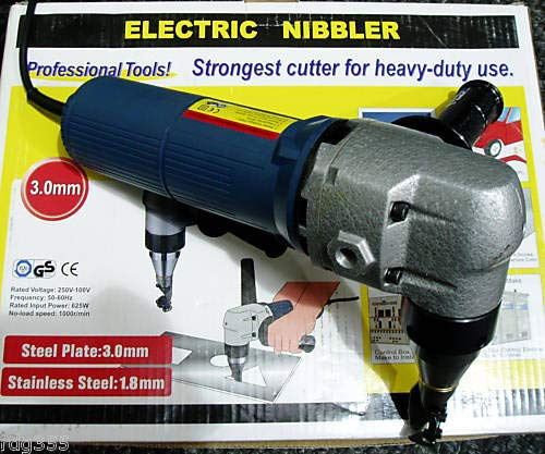 RDGTOOLS Heavy Duty Nibbler 240V Cut Upto 3MM