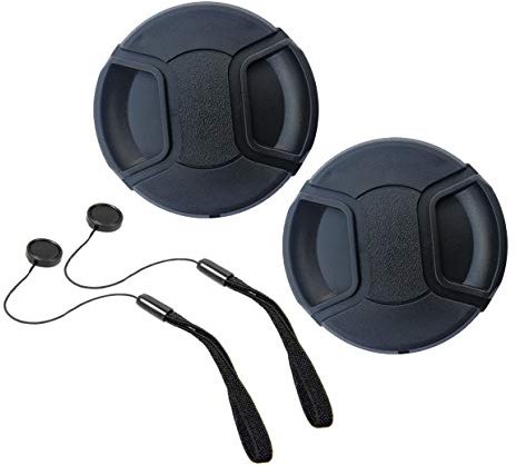 58mm Lens Cap Cover for Canon EF-S 18-55mm f/3.5-5.6 is II/STM/f/4-5.6 is STM Lens,Compatible for EOS Rebel 4000D 2000D 1300D 1200dD 800D 760D 750D 250D 200D,EOS 90D 80D 77D 70D,5D Mark IV HUIPUXIANG