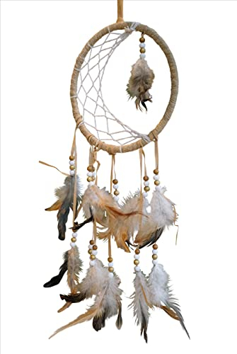 HEITMANN DECO Traumfänger Halbmond, braun/beige, ca. 20 x 46 cm