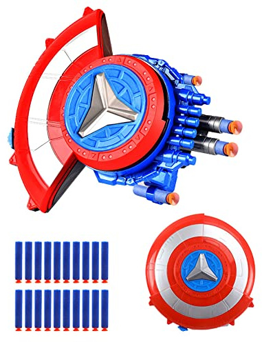 PIUMOJ Scudo Captain Launcher, America Shield Launcher