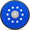 KONGMING Plateau de Ponçage 225mm Plateau Velcro M14 pour Ponceuse Girafe de Plafond Ponceuse à col Long Bleu