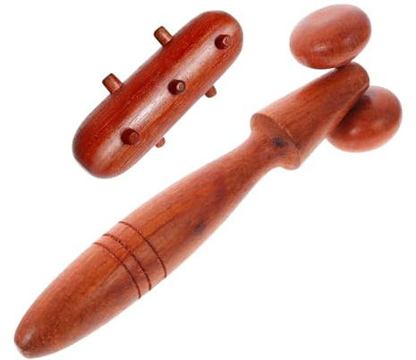 minkissy Ergonomisches Design 2er-packung Holz-schrottstäbe Muskel Für Den Körper