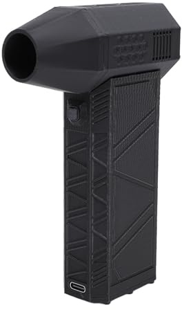 Jet Dry Gebläse, 150.000 U/min Luftgebläse Super Jet Fan, Stufenlose Geschwindigkeitsregelung Jet Dry Blower, QC20W Schnelllade Turbo betriebenes Tragbares Gebläse, Auto Jet