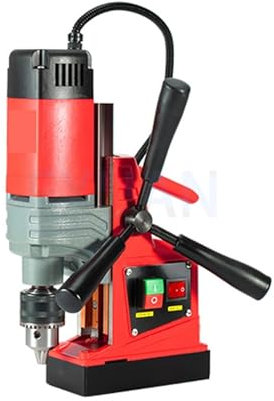 Perceuse a Colonne d Etabli, AX13/AX16 Nouvelle Petite Perceuse Magnétique Électrique Perceuse De Sol Puissante Perceuse Magnétique Portable De Qualité Industrielle Perceuse,pour le bricolage de bij