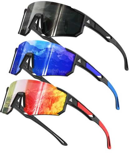 KALIYADI Polarized Youth Baseball-Sunglasses Kids-Sunglasses: Boys Girls Sports Cycling Running Age 6-14 UV400 Protection
