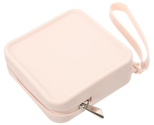 HONITANO Bolsa Para Tampones De Silicona Portátil Bolsa Periodo Femenino Neceser Para Guardar Toallas Sanitarias Para Adolescentes Niñas El Colegio