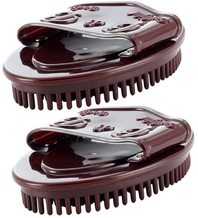 PENIKOKO 2 pièces Brosse Massage Méridienne Ergonomique pour Relaxation Corps Complet Outil de Massage Deep Tissue pour Cou Épaules Mollets et Dos Améliore Circulation et Santé Peau