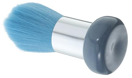 JOINPAYA Spazzola per Unghie Morbida Blu in Alluminio e Nailon per Pulizia di Unghie di Mani e Piedi, per Rimuovere Polvere e Sporco Precisione
