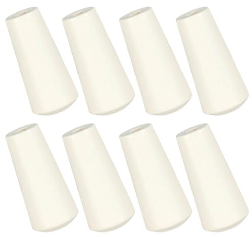 SHERCHPRY 8 pcs Wood Blind Cord Pull Knobs Window Blind Cord Pull Ends Curtain Pulls for Roman Shades and Venetian Blinds Easy to Install Window Hardware for Home Use