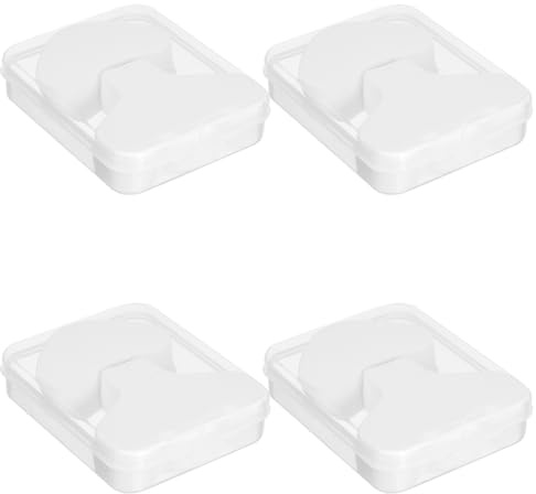 TEHAUX Parches de Algodón para Cuidado Profundo del Puente Nasal y Zona T, 4 Cajas, Limpieza Facial, Equilibran Agua y Aceite Tipo de Tejido