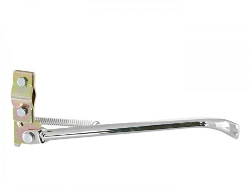 Seitenständer Chrom 320mm universal | OEM IP33723 kompatibel mit Peugeot Jet-Force C-Tech 50, Piaggio Typhoon 50 TEC1T, Peugeot Speedfight 2 50 LC Wasser