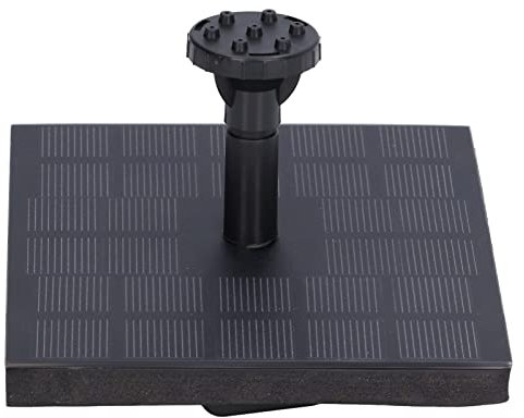 Solarwasserbrunnen, Solarwasserpumpe 1,4W Solarwasserpumpe mit der Sonnenwasserpumpe, die 11 X 11 Cm / 4,3 X 4,3 Zoll Solarbrunnen für die Dekoration in Gärten, Pools, Fisch Misst