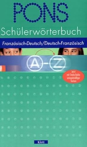 PONS Schülerwörterbuch Französisch: Französisch-Deutsch /Deutsch-Französisch
