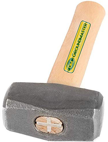 GroundMaster Club Hammer - 4lb Head Strong Hickory Shaft Handheld Tool