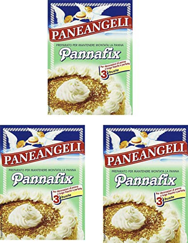 Paneangeli: Pannafix Paneangeli Pannafix 30g - 1.06oz - 3 bustine da 10g ciascuna in scatola (confezione da 3) [Importazione Italiana]
