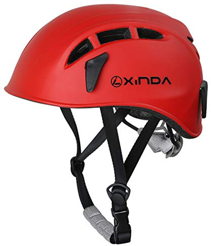 Heemtle Sicherheitshelm Klettern Baum Caving Kajak Rappel Rettung Harten Hut 5 Farben optional (einstellbar:52-62CM)