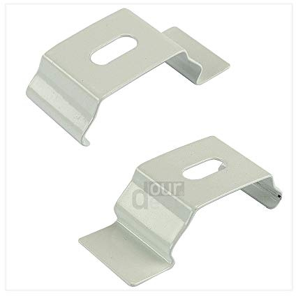 ourdeco® Doppel-Rollo, Duo-Rollo/Zubehör Klemmträger zum Anschrauben für die Wand- oder Deckenmontage