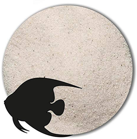 Anbobo Müller GmbH Aquariumsand weiß 10 kg Aquariumkies Natur feuergetrocknet und gerundet 25 Körnungen (0,2-0,5 mm)