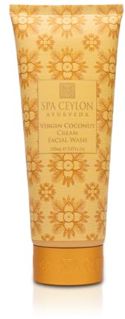 SPA CEYLON VIRGIN COCONUT Cremige Gesichtsreinigung, 150 ml | Sanft schäumende Gesichtsreinigung mit kaltgepresstem Kokosöl, Aloe Vera und Kokumbutter für alle Hauttypen