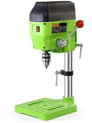 Taladro de mesa, Mini Taladro De Banco, Máquina Perforadora De Velocidad Variable, Mandril De Perforación De 1-16mm For Herramientas Eléctricas De Metal Y Madera DIY Compacto y de alta precisión ( Col