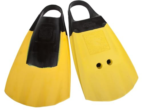 Body Glove Floating Swim Fins for Adults, Natural Rubber Bodyboard Fins Flippers for Swimming, Snorkeling, Scuba Diving, Surfing, Bodyboarding