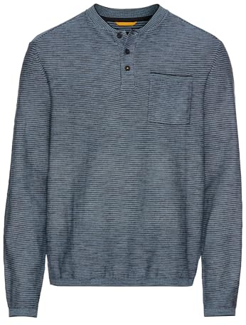 camel active Herren Henley Langarmshirt mit Cooling Effekt
