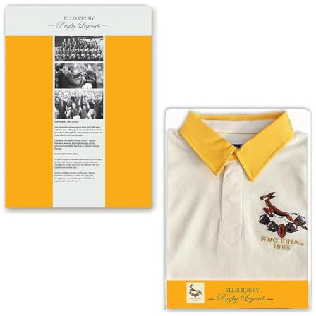 Ellis 1871 Rugby Springboks 1995 Polo Away