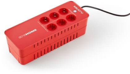 Onduleur in-Line 650 VA/455 W, Type multiprise, Protection d'énergie pour équipements électroniques et systèmes informatiques.