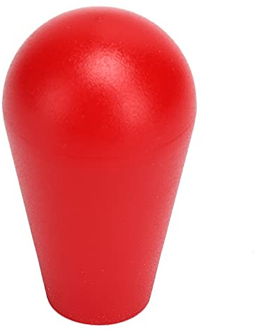 HEEPDD Easy-to-Install Joystick Head Replacement M6 Style Oval Game Rocker Top Handle for Game Console Handles (Red)