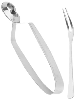 Sosoport Abrazadera De Caracol Pinzas Para Caracoles De Acero Inoxidable Pinzas Multifuncionales Para Caracoles Para Cocina y Uso Diario