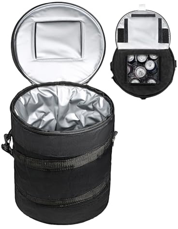 Cooler da Golf - Zaino Portatile con Isolamento Termico | Borsa Termica Oxford di Grande Capacità per Sacca da Golf con Regolabile | per Golfisti all'Aperto, Viaggio e Campeggio