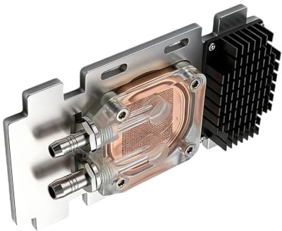 Bbajszx Fortschrittlicher SXM2-Wasserkühlblock für V100 A100 mit Kupferkühler, GPU Kühlkörper, Flüssigkeitskühlschrank