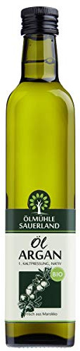 ÖLMÜHLE SAUERLAND - Arganöl kaltgepresst Bio (500 ml)
