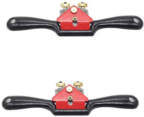 Radios ajustables con base plana, Carkio, 9 pulgadas, tres tornillos, planeador de mano ajustable, para trabajos de madera, tallado de madera, 1 unidad