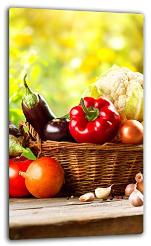 QTA | Plaque de protection universelle pour plaque de cuisson 30 x 52 cm - 1 pièce - Pour plaques de cuisson - Protection contre les éclaboussures - Verre de sécurité