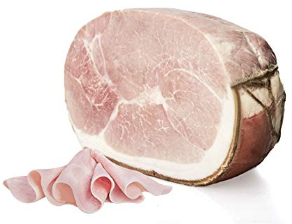 Prosciutto Cotto Sant'Angelo Salumi Pasini® | Entier 8,4 Kg | Jambon cuit à la vapeur et lié à la main | Viande de porc 100% italienne